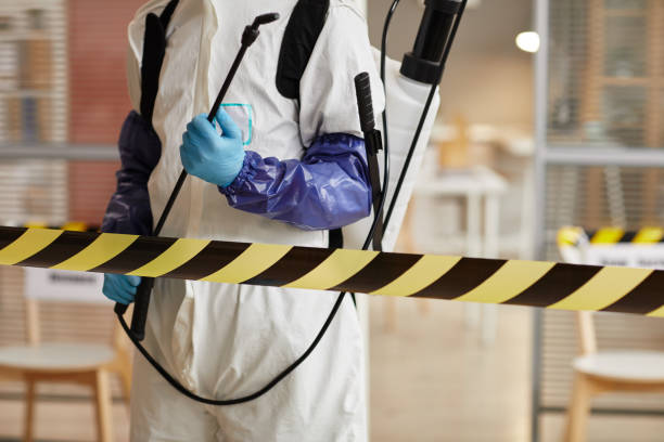 Professional Hoarding Cleanup technician working in Columbus, OH